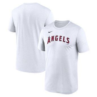 Men's Nike White Los Angeles Angels New Legend Wordmark Dri-FIT T-Shirt