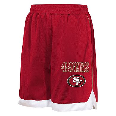 Youth Outerstuff Scarlet San Francisco 49ers All Star Mesh Shorts