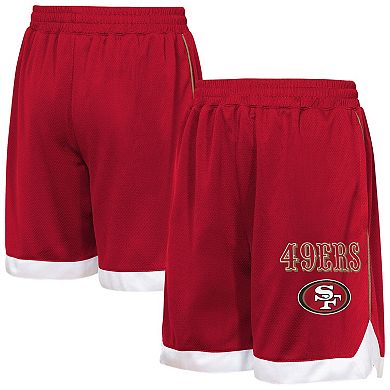 Youth Outerstuff Scarlet San Francisco 49ers All Star Mesh Shorts