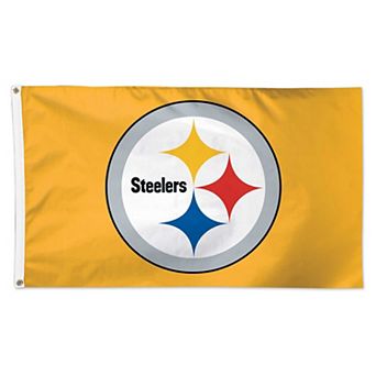 WinCraft Pittsburgh Steelers One-Sided 3' x 5' Deluxe Flag