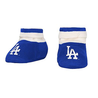 "Newborn Outerstuff Royal Los Angeles Dodgers Up One Three-Piece Bodysuit, Bib & Booties Set"