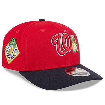 Men's New Era Red/Navy Washington Nationals 2026 Spring Training 9SEVENTY Adjustable Hat