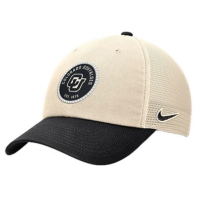 Men's Nike Natural Colorado Buffaloes Club Trucker Adjustable Hat