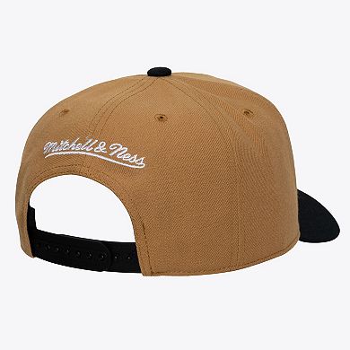 Men's Mitchell & Ness Gold Washington Wizards Hardwood Classics Legendary Away Pro-Pinch Adjustable Hat