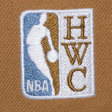 Men's Mitchell & Ness Gold Washington Wizards Hardwood Classics Legendary Away Pro-Pinch Adjustable Hat