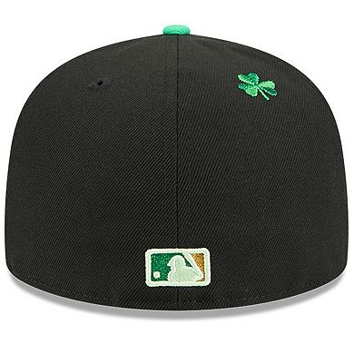 Men's New Era Black Tampa Bay Rays 2026 St. Patrick's Day 59FIFTY Fitted Hat