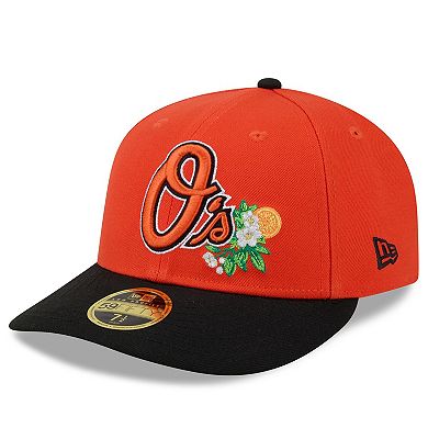 Men's New Era Orange/Black Baltimore Orioles 2026 Spring Training Low Profile 59FIFTY Fitted Hat