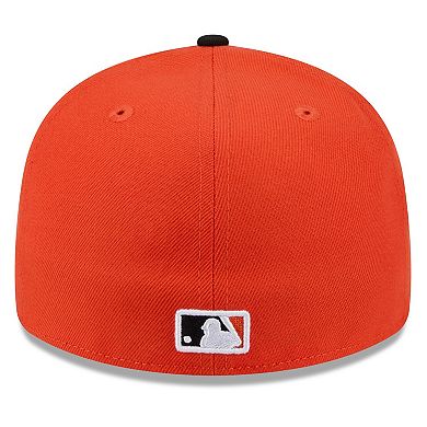 Men's New Era Orange/Black Baltimore Orioles 2026 Spring Training Low Profile 59FIFTY Fitted Hat