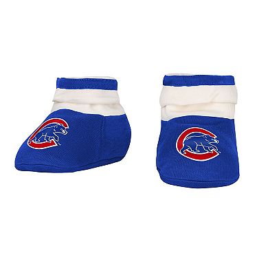 "Newborn Outerstuff Royal Chicago Cubs Up One Three-Piece Bodysuit, Bib & Booties Set"