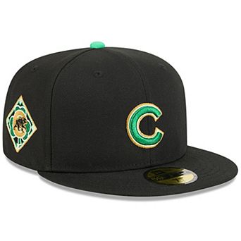 Men's New Era Black Chicago Cubs 2026 St. Patrick's Day 59FIFTY Fitted Hat