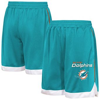Youth Outerstuff Aqua Miami Dolphins All Star Mesh Shorts