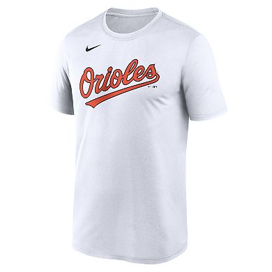 Men's Nike White Baltimore Orioles New Legend Wordmark Dri-FIT T-Shirt