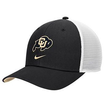 Men's Nike Black Colorado Buffaloes Rise Trucker Adjustable��Hat