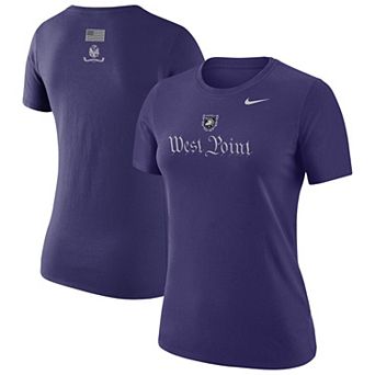Women's Nike Purple Army Black Knights West Point 250 Collection Dri-FIT T-Shirt