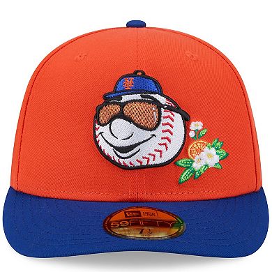 Men's New Era Orange/Royal New York Mets 2026 Spring Training 59FIFTY Fitted Hat