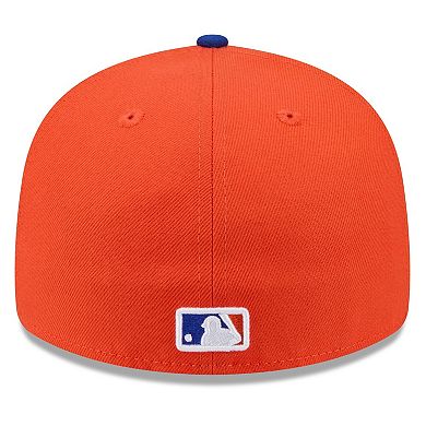 Men's New Era Orange/Royal New York Mets 2026 Spring Training 59FIFTY Fitted Hat