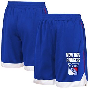 Youth Outerstuff Blue New York Rangers All Star Shorts