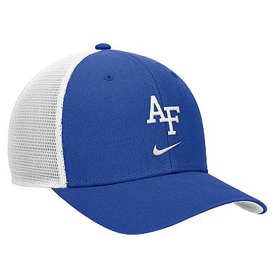 Men's Nike Royal Air Force Falcons Rise Trucker Adjustable Hat