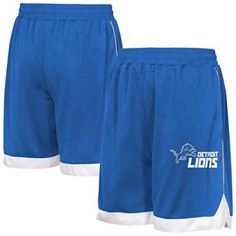 Youth Outerstuff Blue Detroit Lions All Star Mesh Shorts