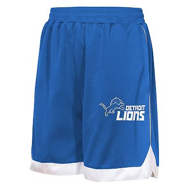 Youth Outerstuff Blue Detroit Lions All Star Mesh Shorts