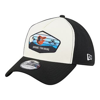 Men's New Era Stone Baltimore Orioles 2026 Spring Training Fan Pack Gradient 39THIRTY Flex Hat
