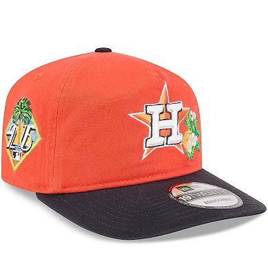 Men's New Era Orange/Navy Houston Astros 2026 Spring Training 19TWENTY Adjustable Hat
