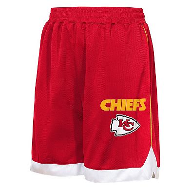 Youth Outerstuff Red Kansas City Chiefs All Star Mesh Shorts