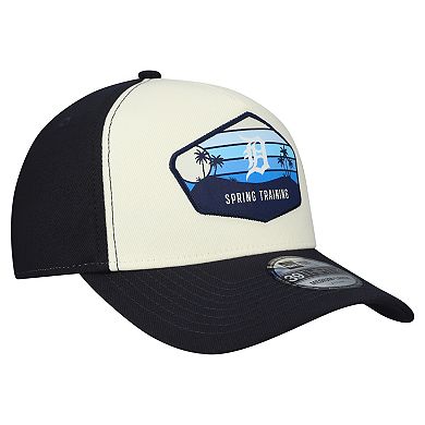 Men's New Era Stone Detroit Tigers 2026 Spring Training Fan Pack Gradient 39THIRTY Flex Hat