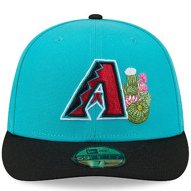 Men's New Era Aqua/Black Arizona Diamondbacks 2026 Spring Training 59FIFTY Fitted Hat