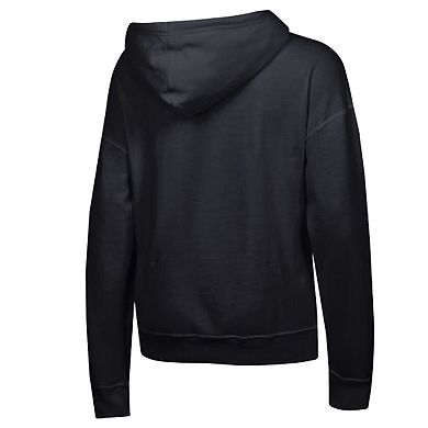 Women's Champion Black San Francisco Giants Powerblend Fleece Full-Zip Hoodie
