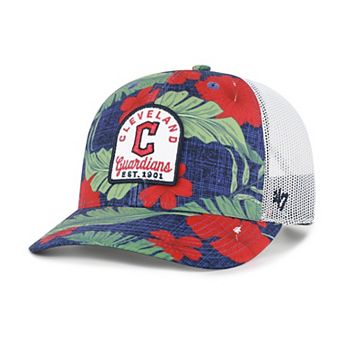 Men's '47 Navy Cleveland Guardians Tei Beachside Adjustable Trucker Hat