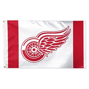 WinCraft Detroit Red Wings 3' x 5' Vertical Stripe Deluxe Single-Sided Flag