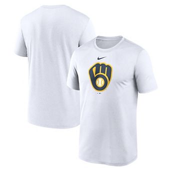 Men's Nike White Milwaukee Brewers New Legend Dri-FIT T-Shirt