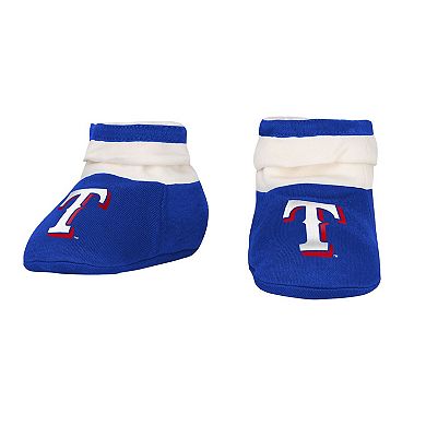 "Newborn Outerstuff Royal Texas Rangers Up One Three-Piece Bodysuit, Bib & Booties Set"
