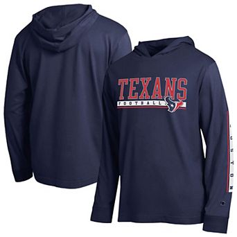Men's Champion Navy Houston Texans All Star Hoodie T-Shirt