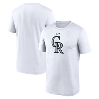 Men's Nike White Colorado Rockies New Legend Dri-FIT T-Shirt