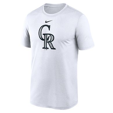 Men's Nike White Colorado Rockies New Legend Dri-FIT T-Shirt