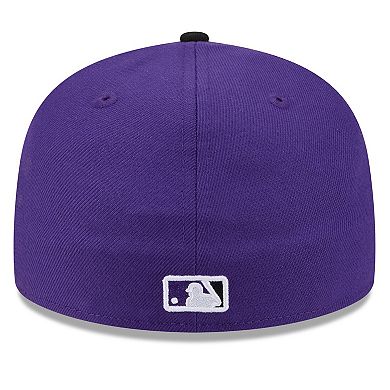 Men's New Era Purple/Black Colorado Rockies 2026 Spring Training Low Profile 59FIFTY Fitted Hat