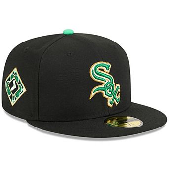 Men's New Era Black Chicago White Sox 2026 St. Patrick's Day 59FIFTY Fitted Hat