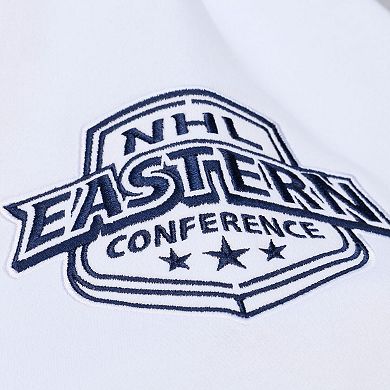 Men's Mitchell & Ness White Washington Capitals Arctic Fleece Hoodie