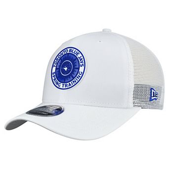 Men's New Era White Toronto Blue Jays 2026 Spring Training Fan Pack 9SEVENTY Adjustable Trucker Hat