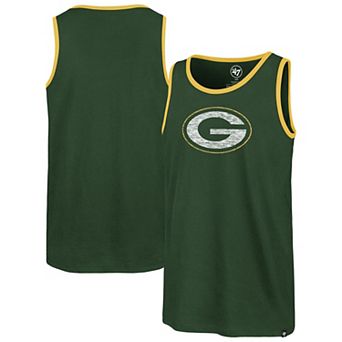 Men's '47 Green Green Bay Packers Premier Franklin Tank Top
