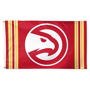 WinCraft Atlanta Hawks 3' x 5' Vertical Stripe Deluxe Single-Sided Flag