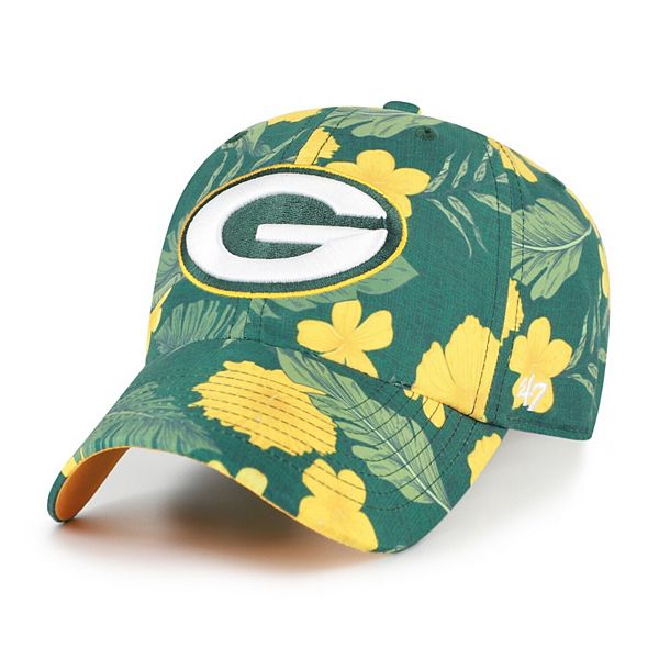 Men's '47 Green Green Bay Packers Beach Side Clean Up Adjustable Hat