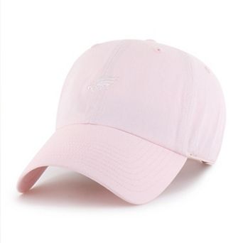 Women's '47 Light Pink Philadelphia Eagles Base Runner Ballpark Clean Up Adjustable Hat