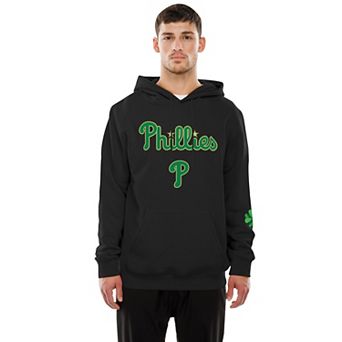 Men's New Era Black Philadelphia Phillies 2026 St. Patrick's Day Fleece Hoodie