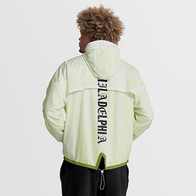 Men's Fanatics White Philadelphia Eagles Type Play Down Full-Zip Jacket