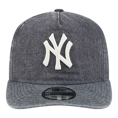 Men's New Era Navy Heather New York Yankees Denim Classic 19TWENTY Adjustable Hat