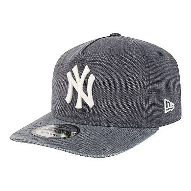 Men's New Era Navy Heather New York Yankees Denim Classic 19TWENTY Adjustable Hat