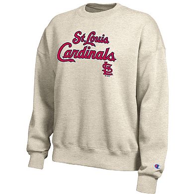 Women's Champion Oatmeal St. Louis Cardinals All-Star Sweatshirt
